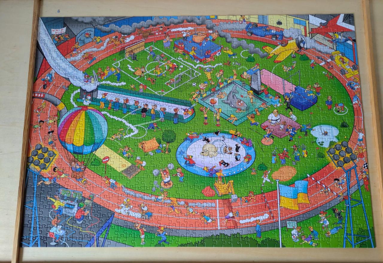 That's Life puzzel Sportstadion