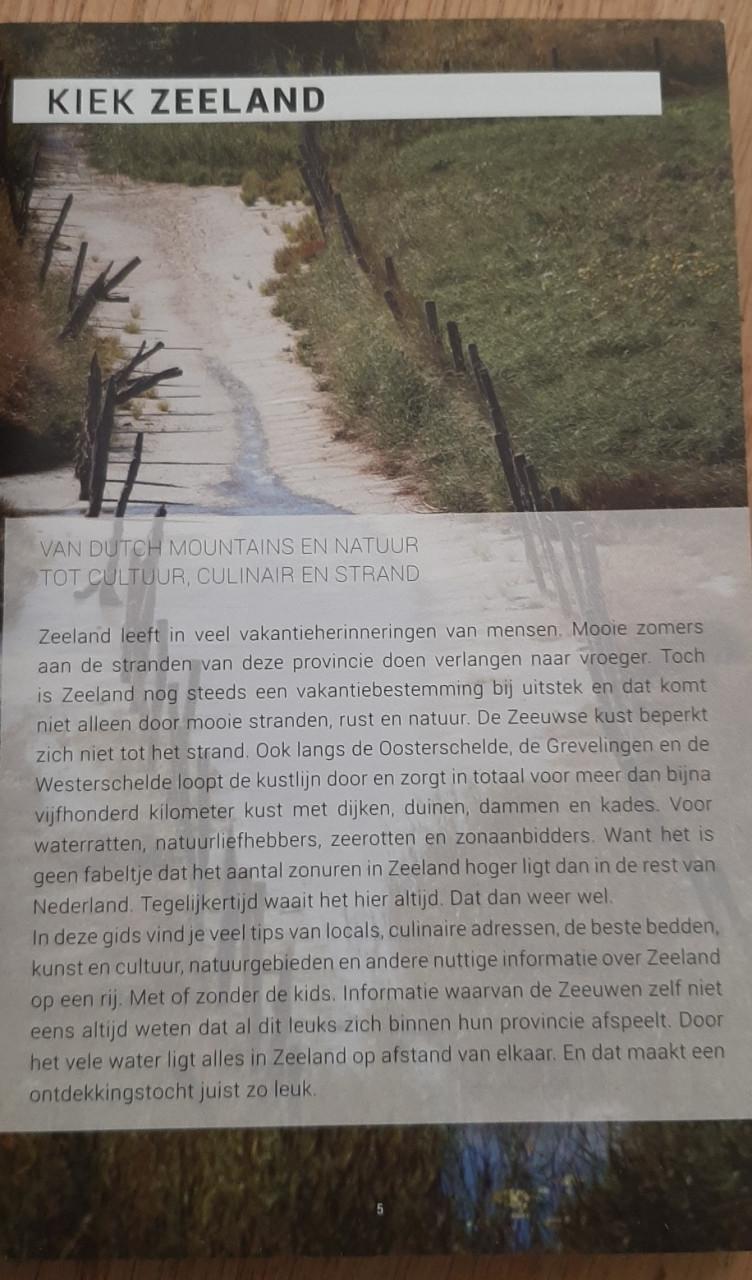 Kiek Zeeland, reisgids voor wie zich even Zeeuw wil voelen