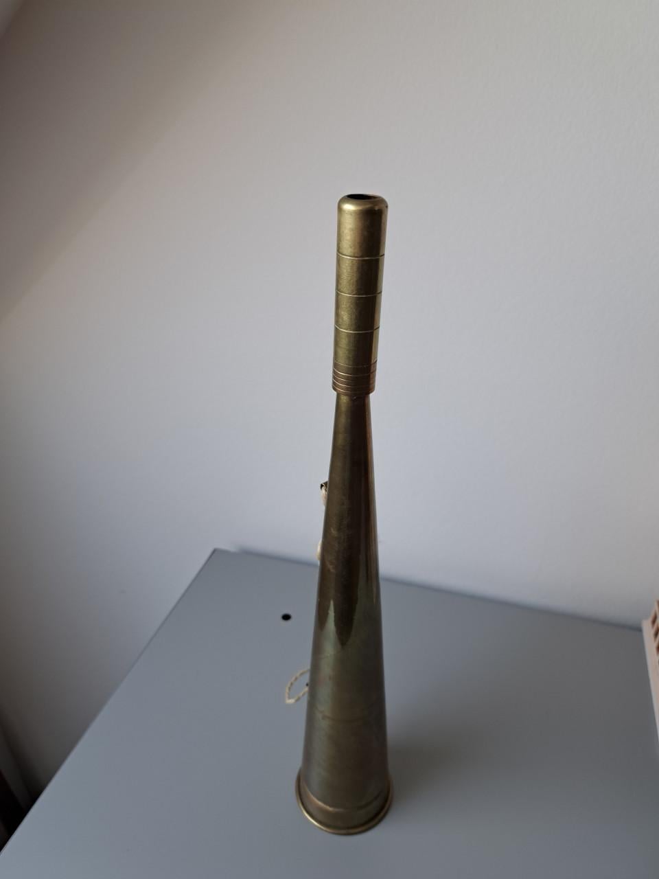 Signaalhoorn voor scheepvaart of jacht, 36 cm.