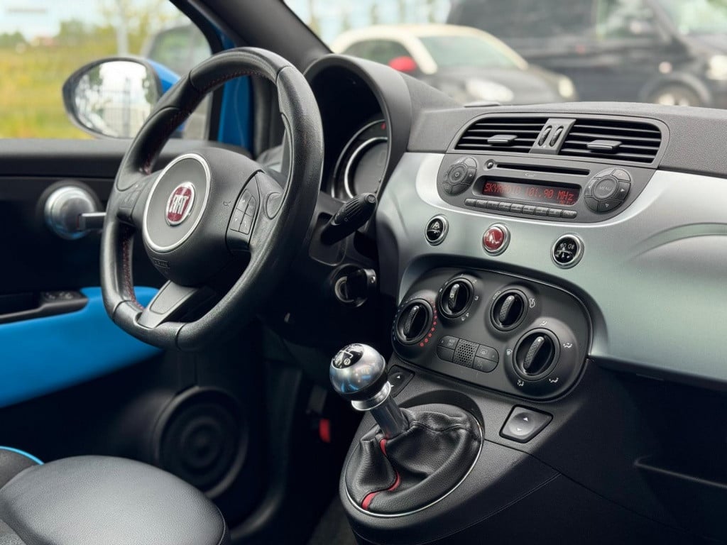 Fiat 500 1.2 s - pdc/airco/leer/lm/sport