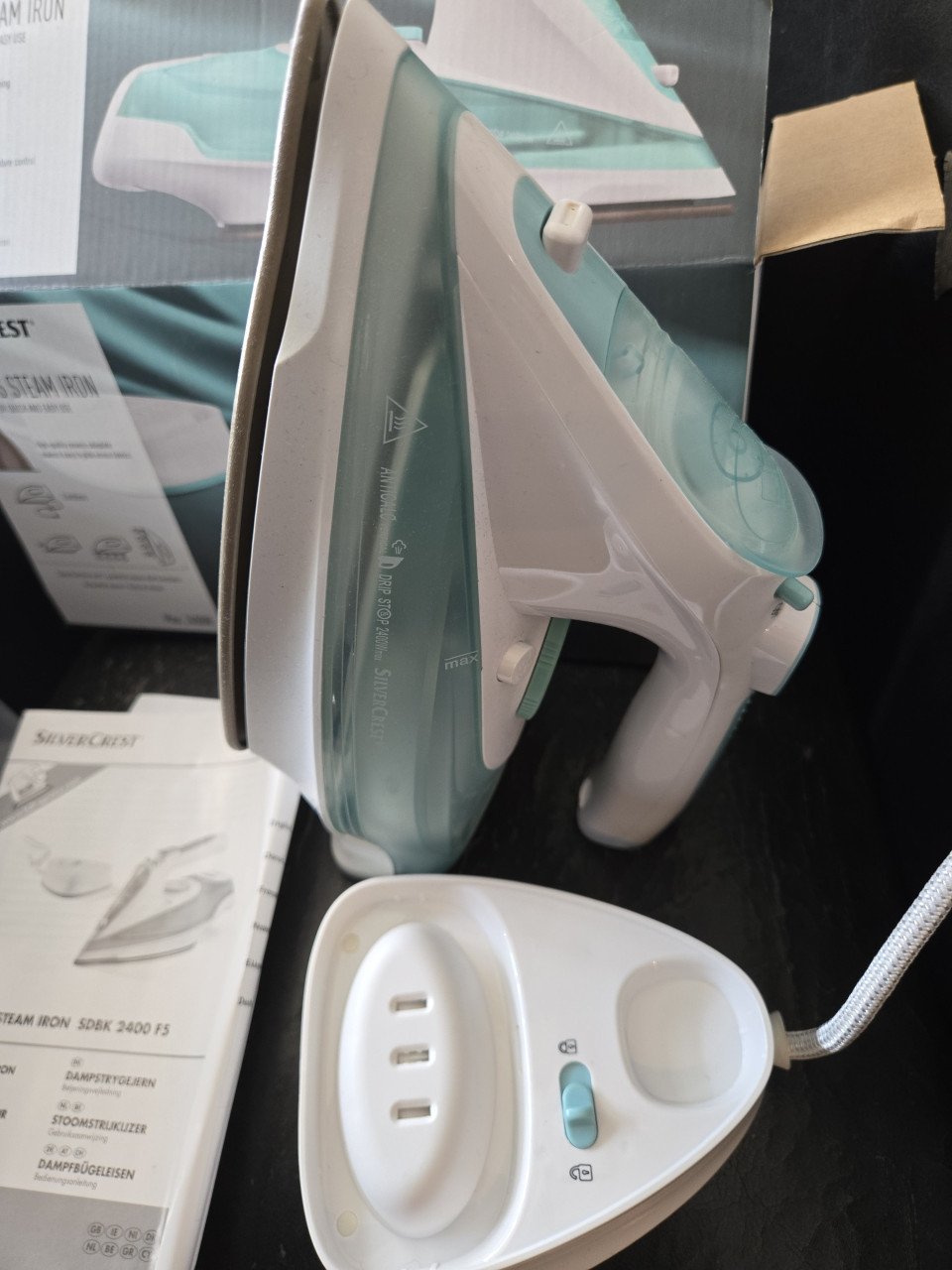 Draadloos stoomstrijkijzer Silvercrest SDBK 2400 E1