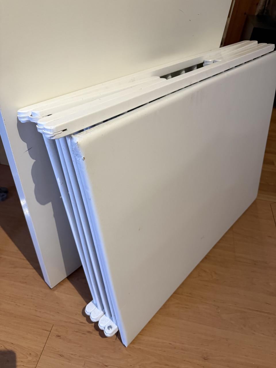 Inklapbare box met wieltjes