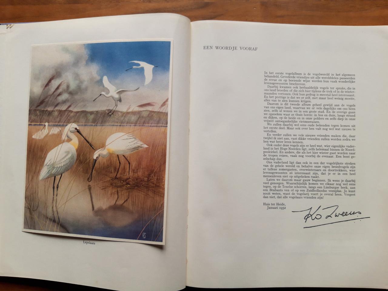 Plaatjesalbum: Vogelleven 1952