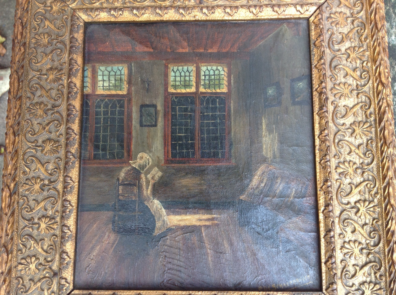 Olieverf op paneel,1918