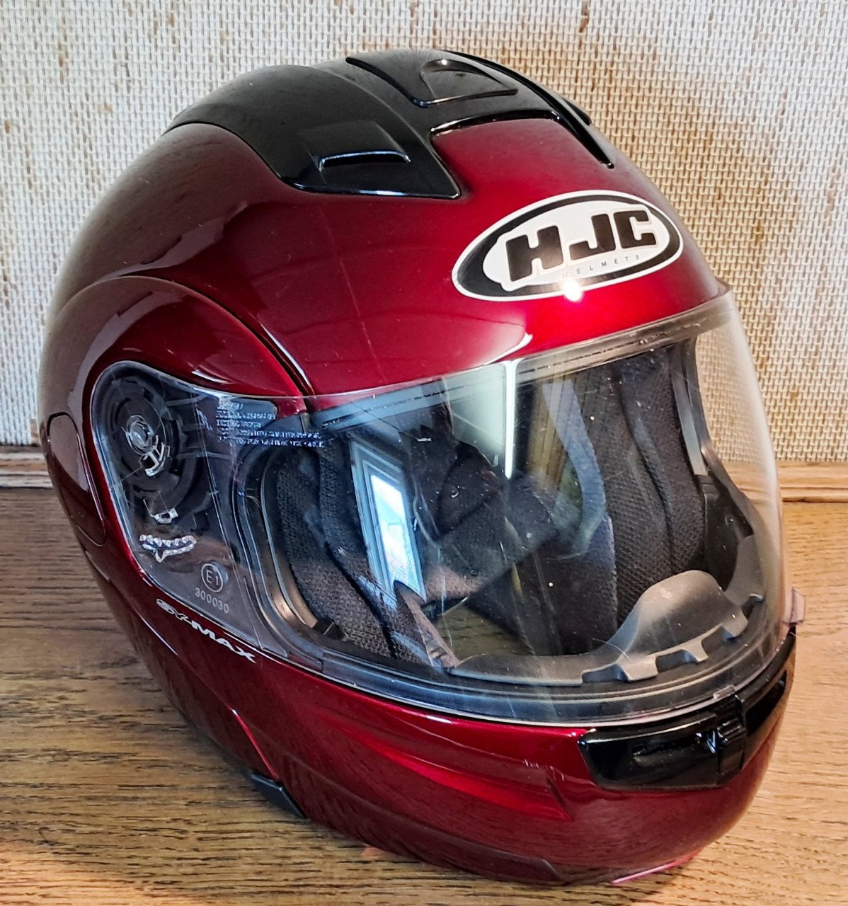 Motorhelm HJC sy-max systeemhelm m 58 met accessoires