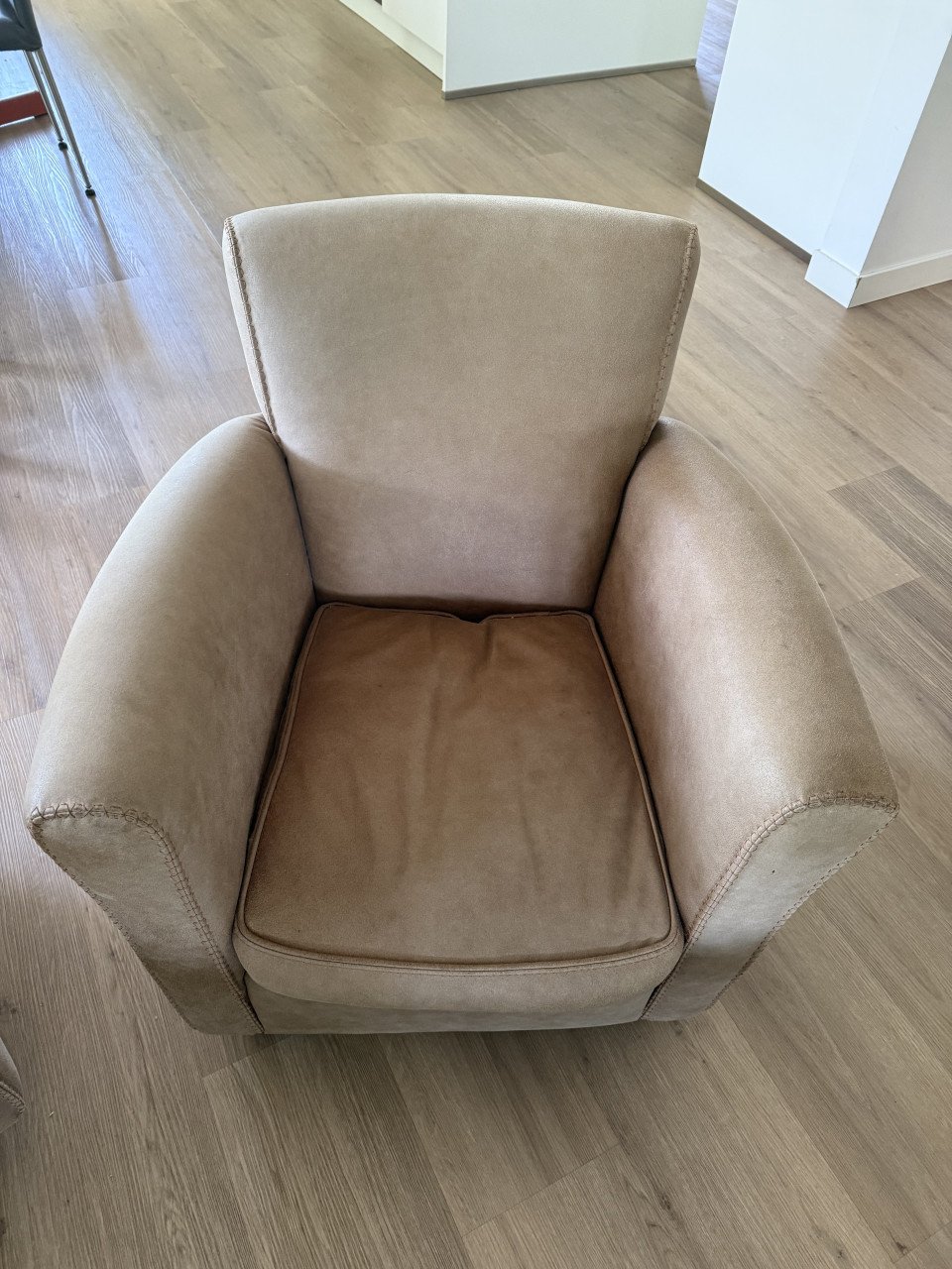 2 bruine fauteuils