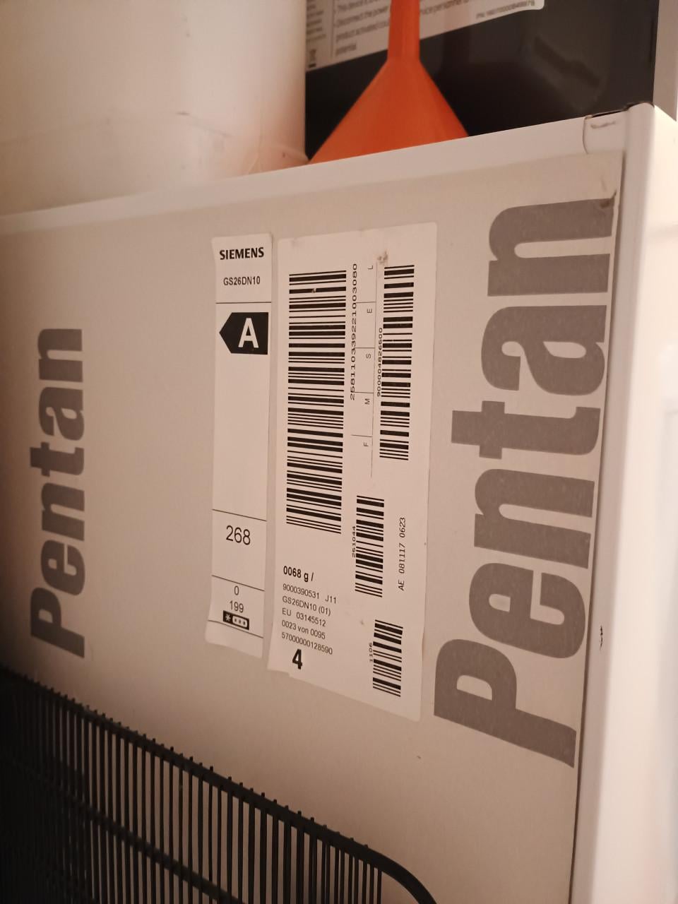 Te koop: vriezer met 6 laden