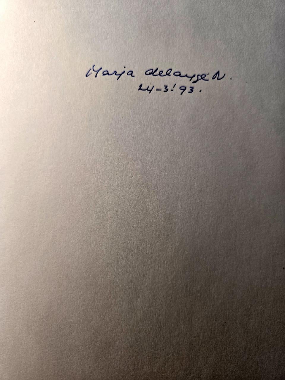 Boek "Leeftocht", een bundel met poëzie en schilderijen 1990