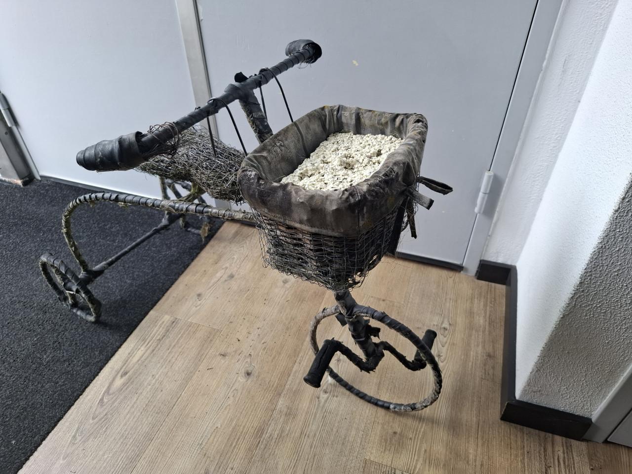 Decoratieve fiets