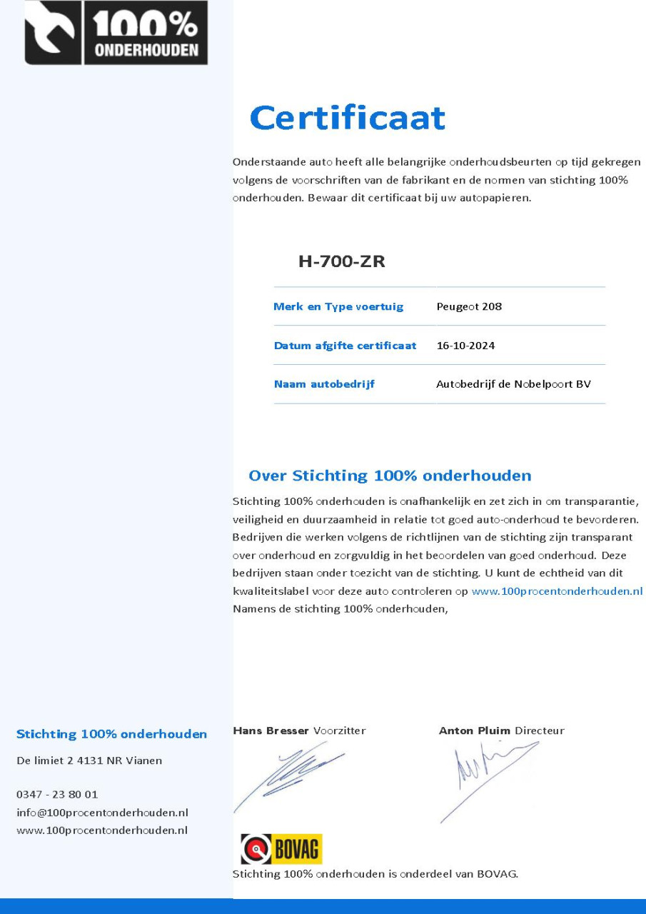 Peugeot 208 1.2 puretech 100pk active airco | cruise control navigatie via 