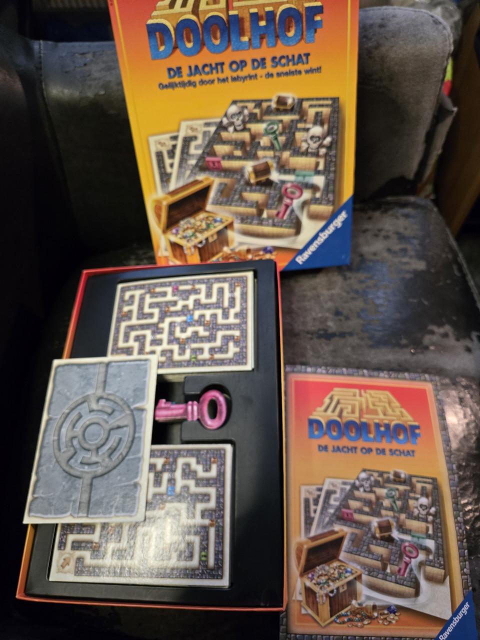 Kaartspel Ravensburger Doolhof: De Jacht Op De Schat.  +7 jaar 2-6 spelers