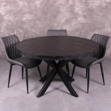 Ronde eettafel HSM 130 cm nieuw in verpakking
