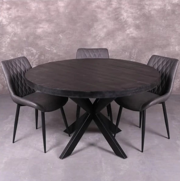 Ronde eettafel HSM 130 cm nieuw in verpakking