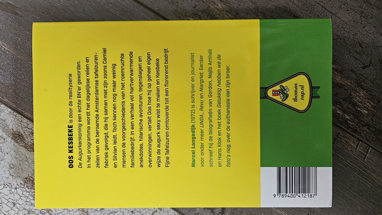 Boek Augurkenkoning