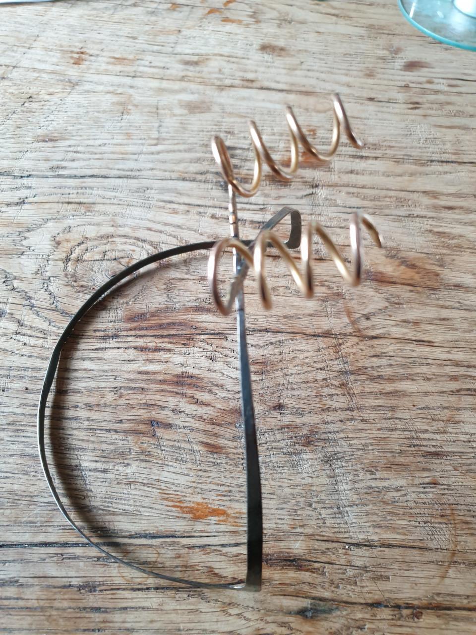 Zeeuwse Krullen met hoofdijzer