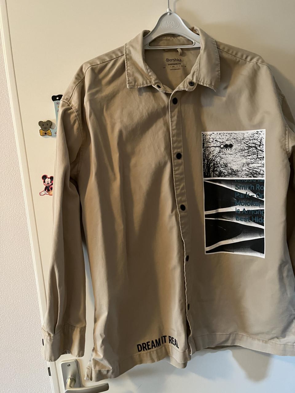 Oversized overhemd van Bershka