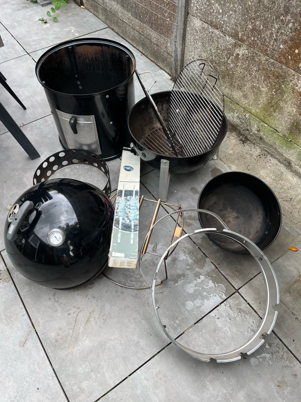 Weber smokey mountain 47 barbecue