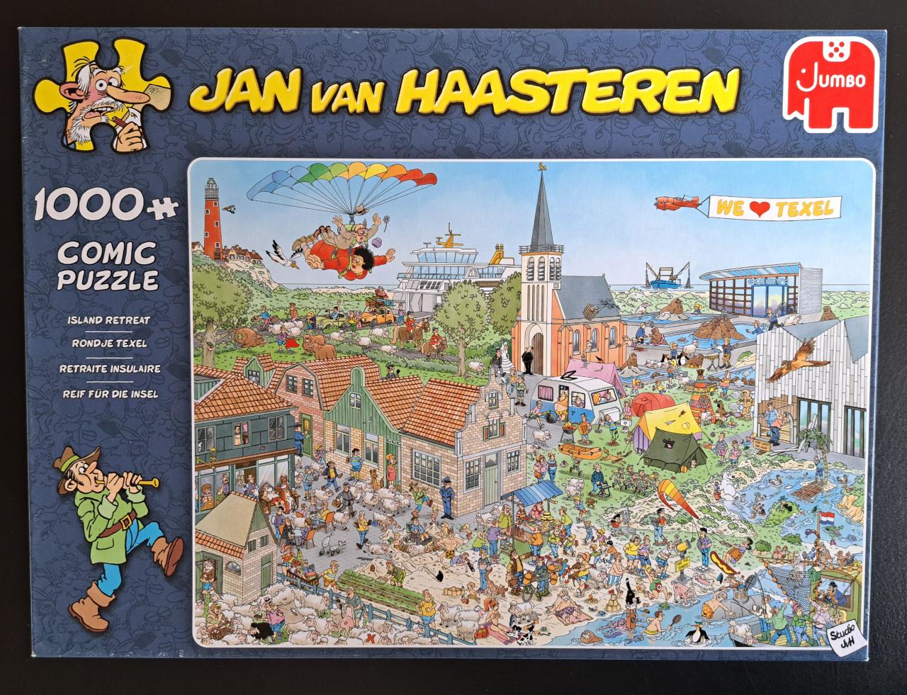 JAN VAN HAASTEREN - RONDJE TEXEL - 1000 stukjes