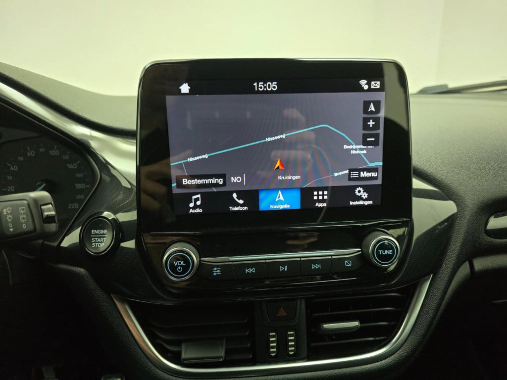 Ford Fiesta st-line occasion met 145pk (!) en carplay | tweedehands ford fi