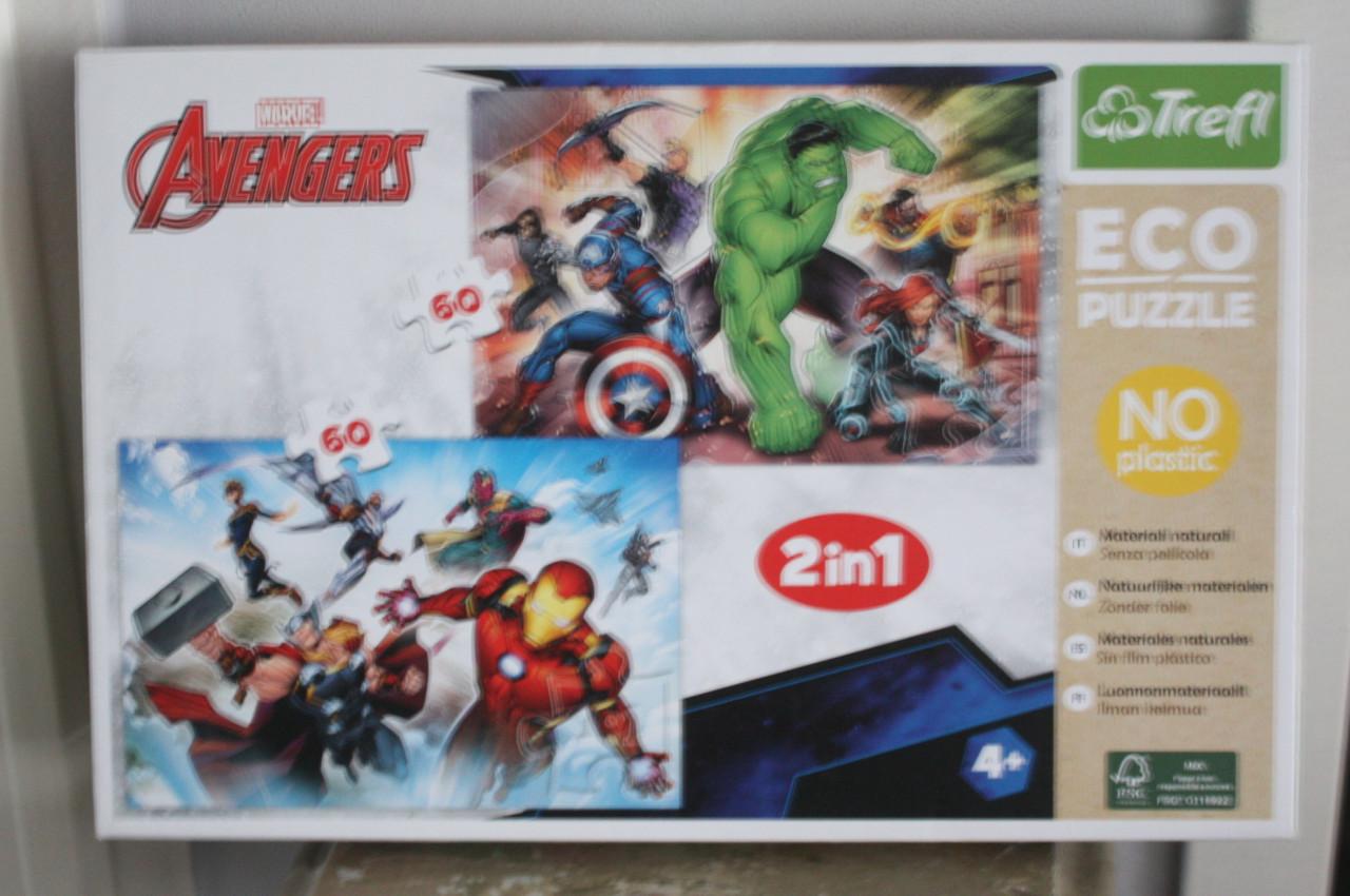 Puzzel avengers 2in 1