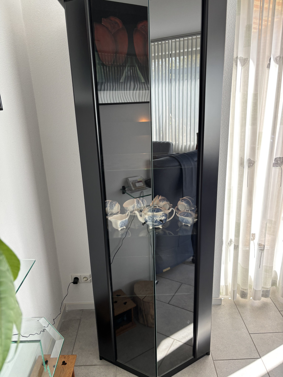 Vitrinekast met verlichting