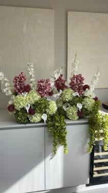 3 Zijden Bloemstukken Bruiloft Decoratie