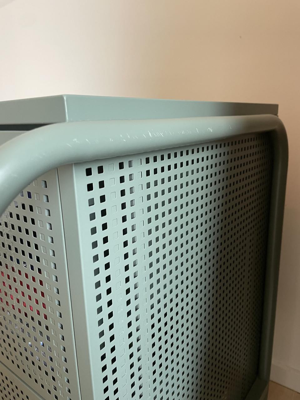IKEA Nikkeby serie compleet 4 stuks kasten kledingrek groen