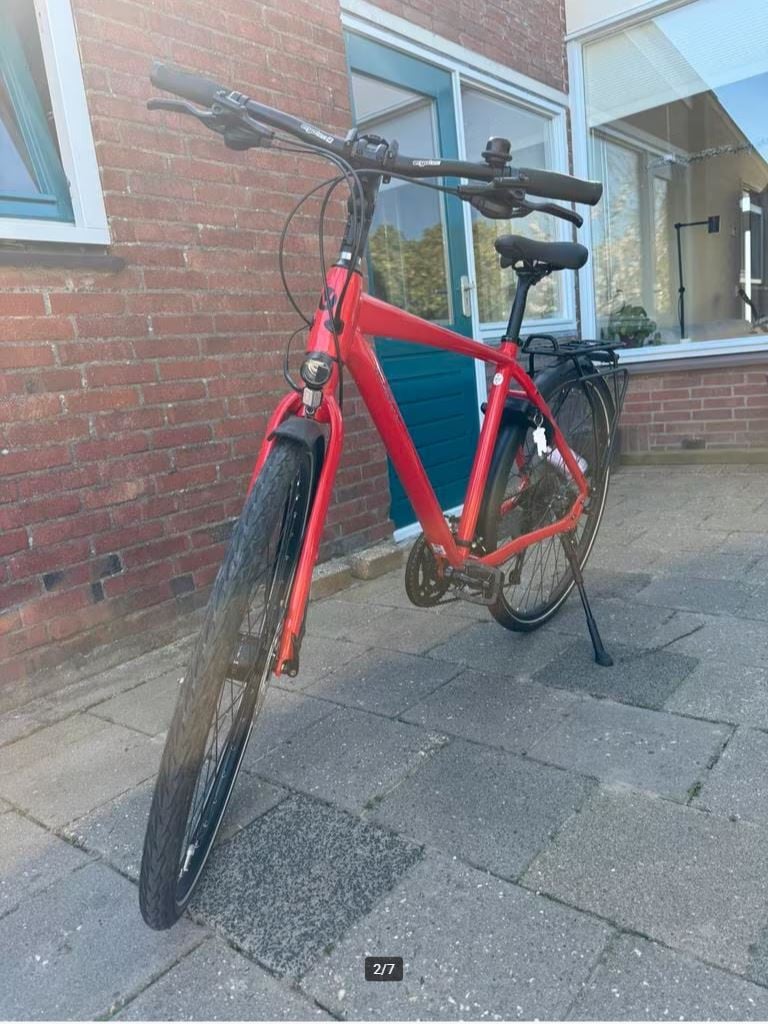 Velo de Ville A400 Sportieve Herenfiets ROOD 0,75 jaar oud