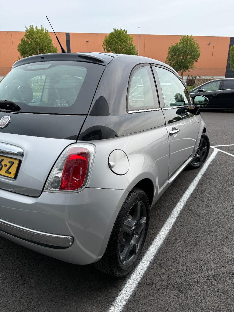 Fiat 500 1.2 - rosa - glazen dak