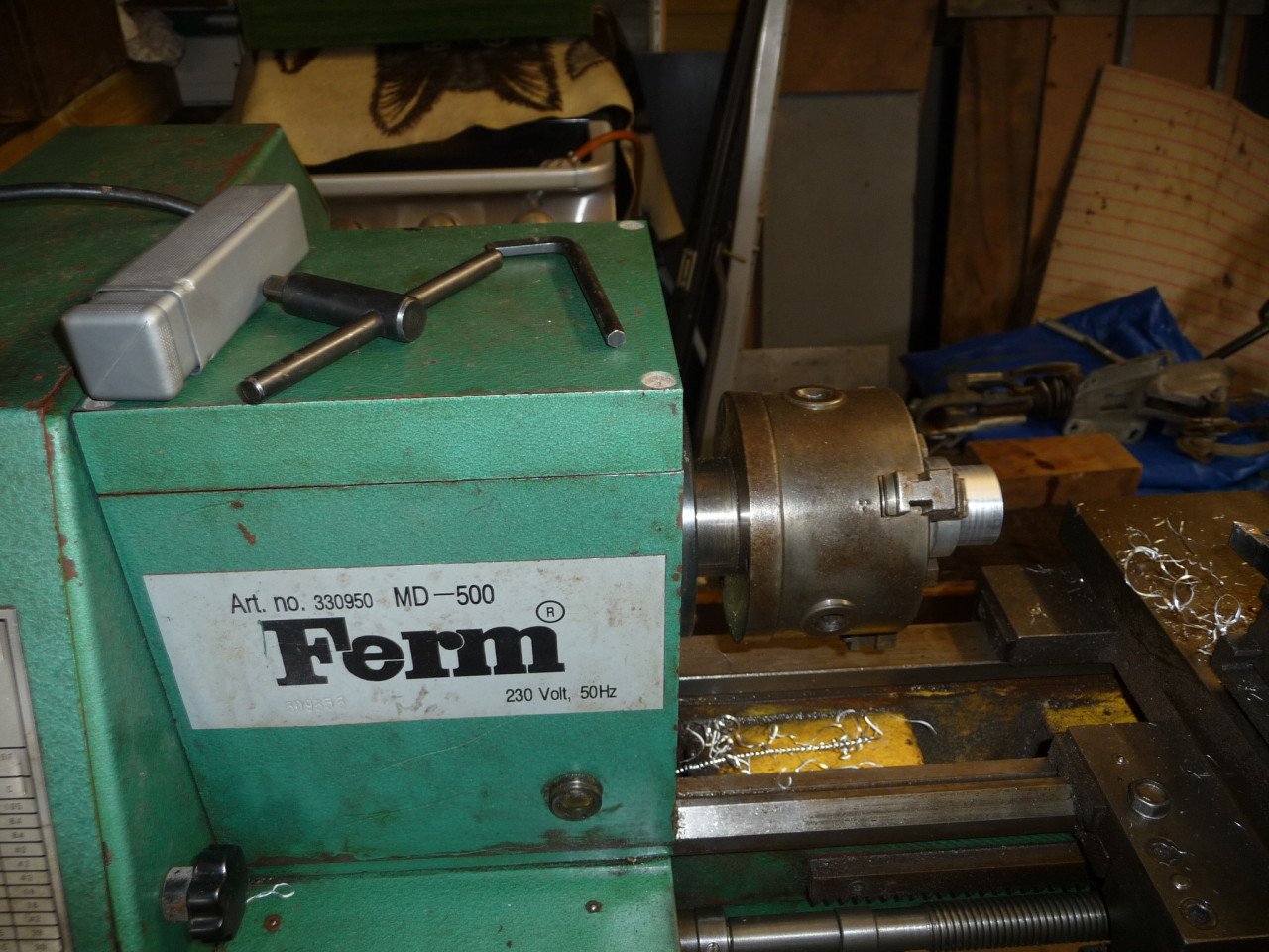 TE KOOP METAALDRAAIBANK merk FERM MD 500
