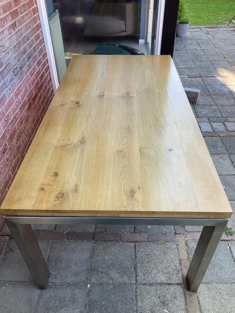 Eettafel eikenhout