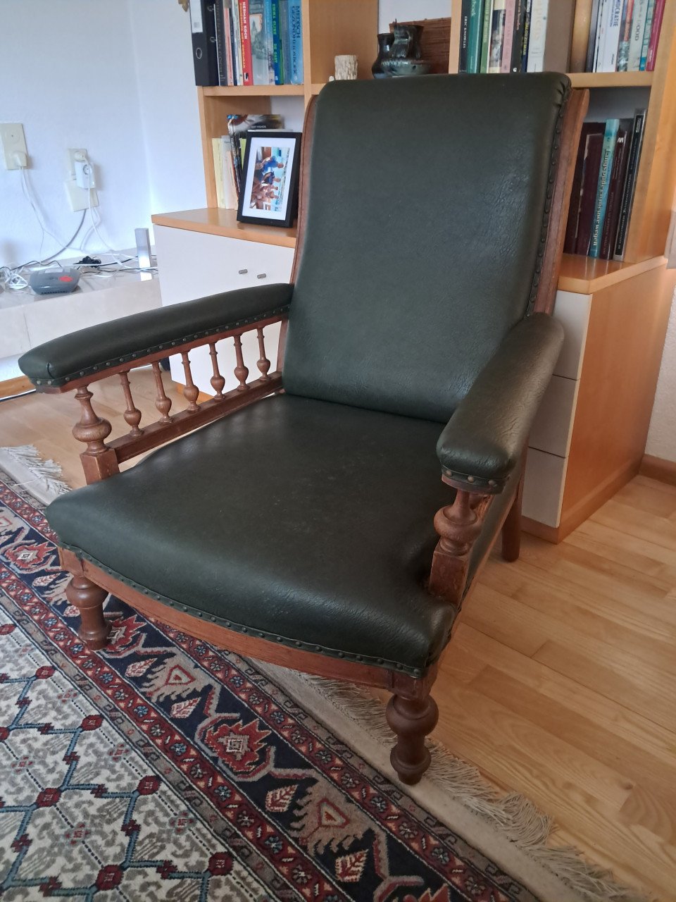 Antieke fauteuil