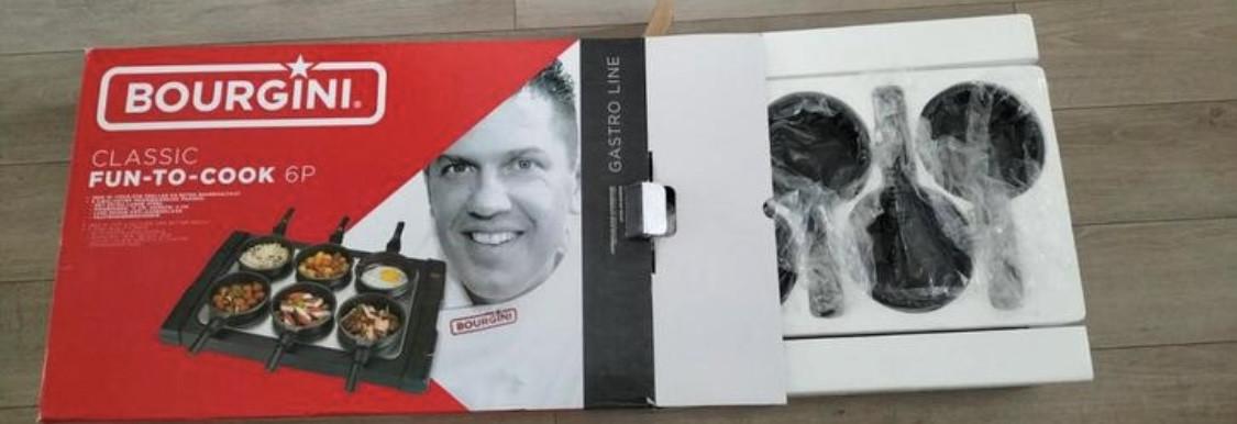 Zgan Bourgini Classic Fun to Cook voor 6 personen. 1800watt