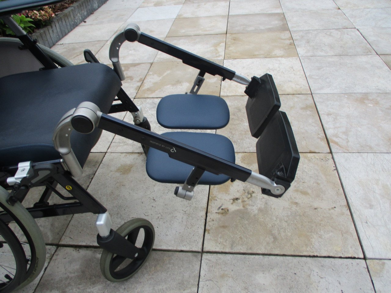 Zgan Roxx rolstoel van Life & Mobility , geheel demontabel
