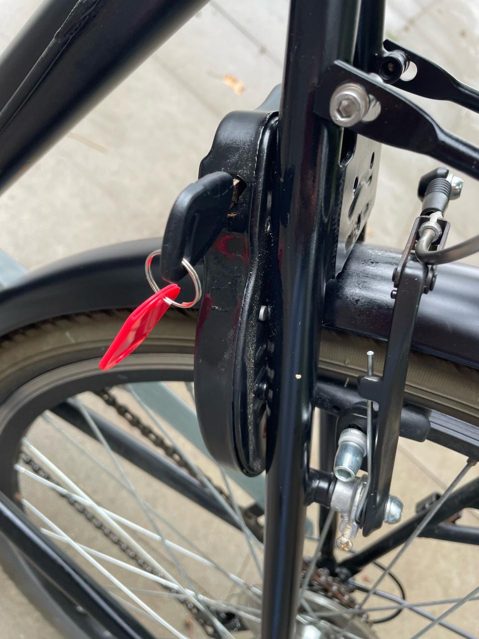 Damesfiets.