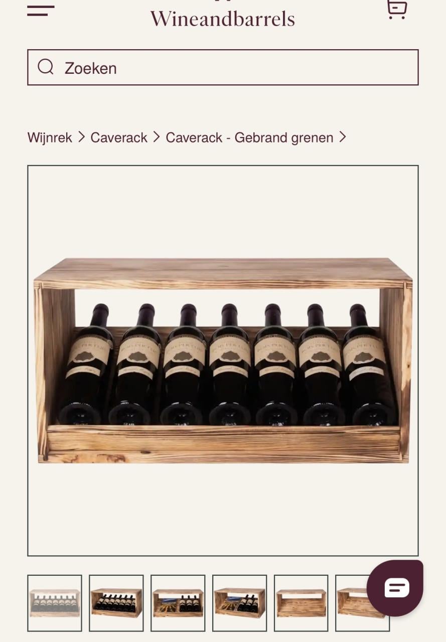 Wijn Caverack half Leo en half Andino van Wine and Barrels