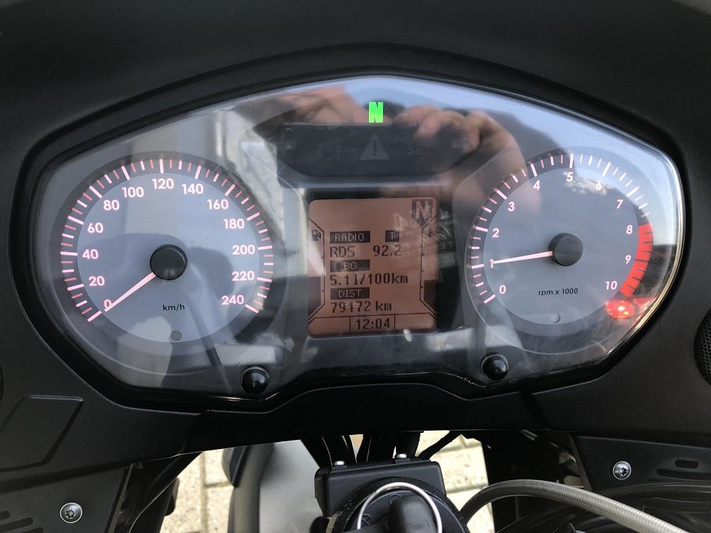 BMW R1200RT ABS uit 2005 met 79dkm, comfortzadel, topkoffer etc €3795,-