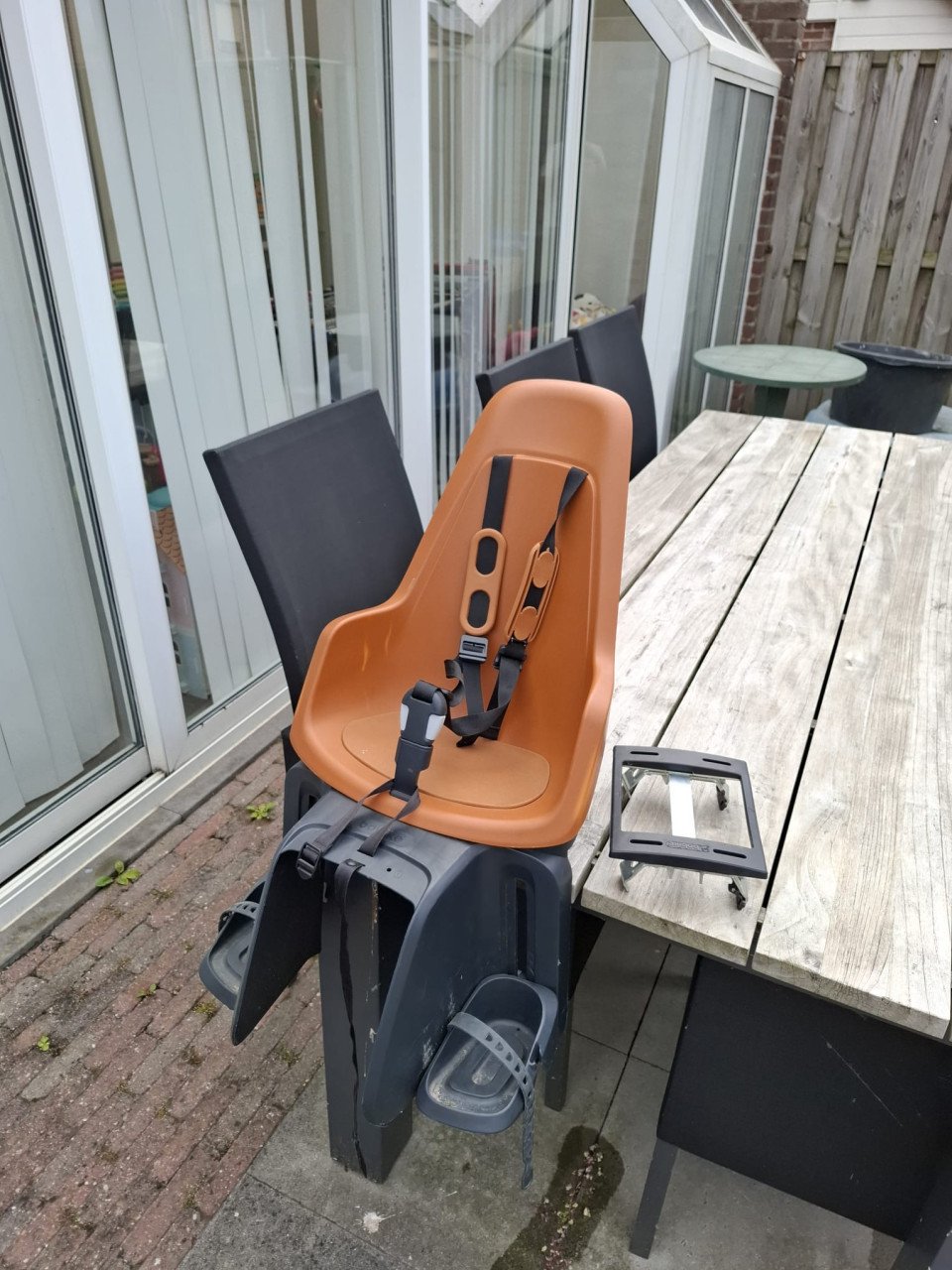 Fietsstoeltjes set voor en achter