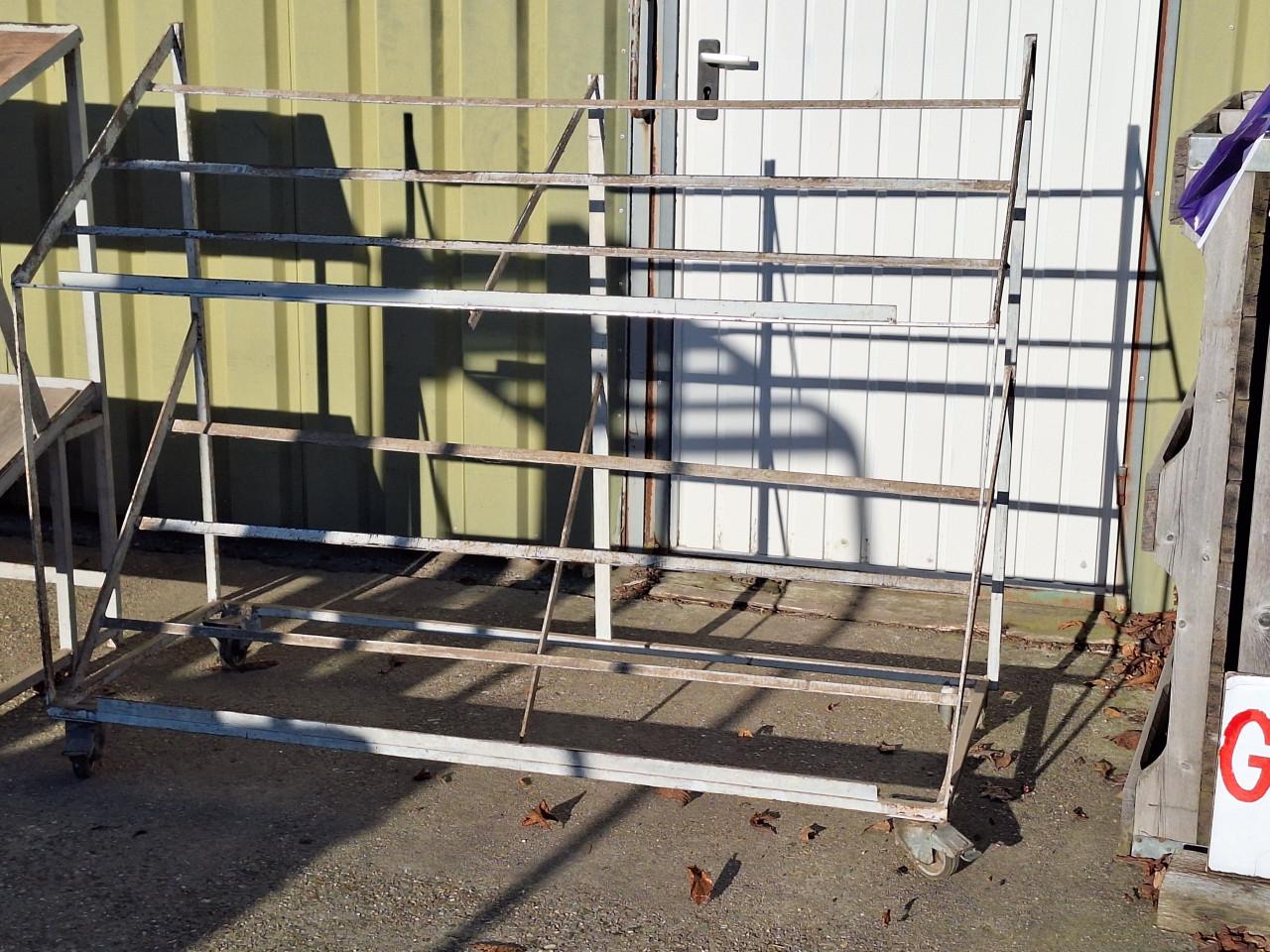 Rekken voor fruitkistjes