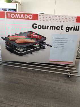 Gourmetstel met grill