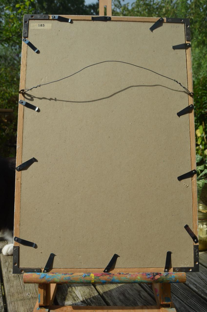 9 x Hendrik Voskuijl (1893 - 1980) potloodtek. bomen (2) o.a. Ommen