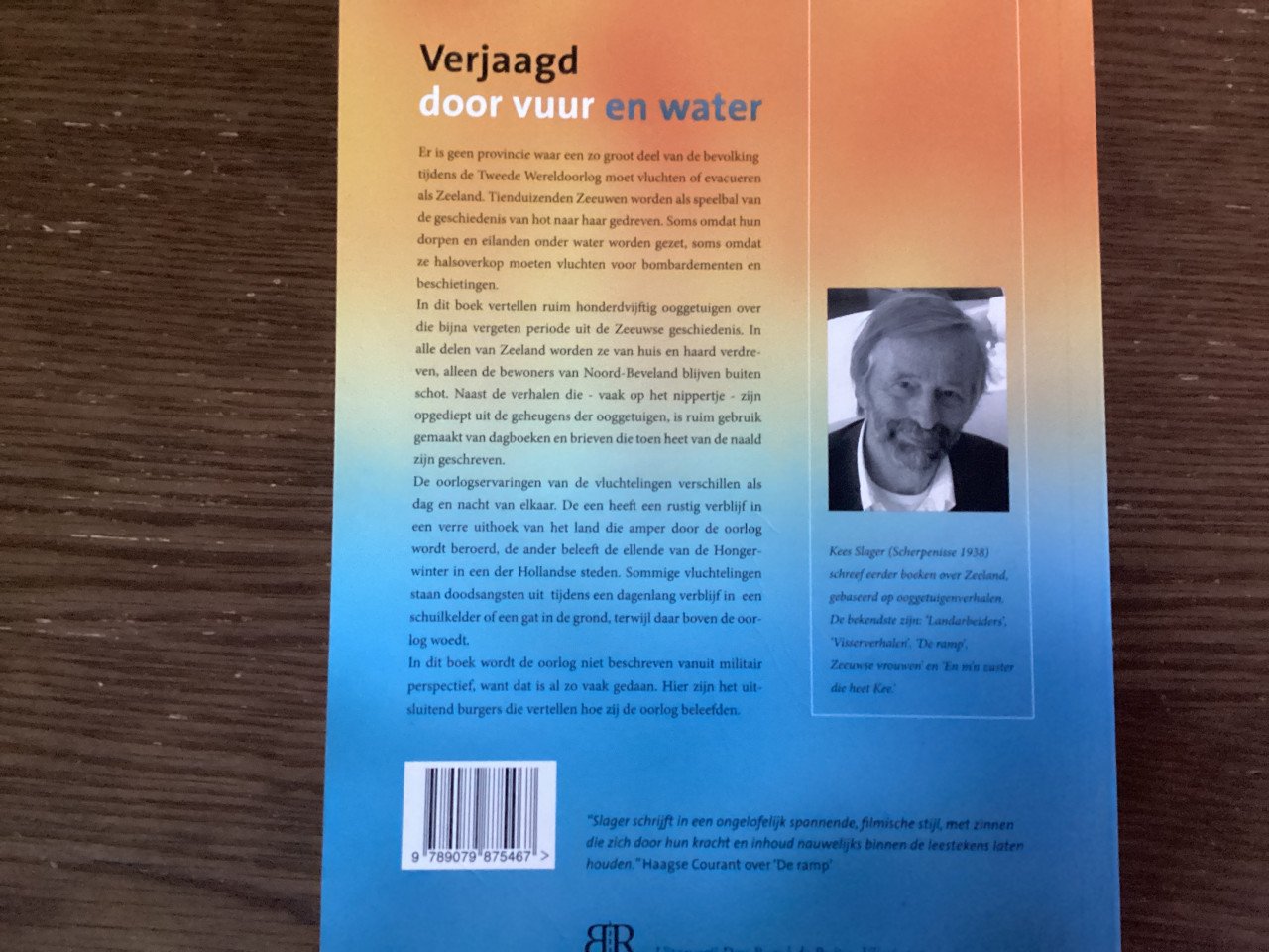 Verjaagd door vuur en water