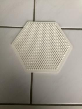 Hama Strijkkralen onderplaat zeskant