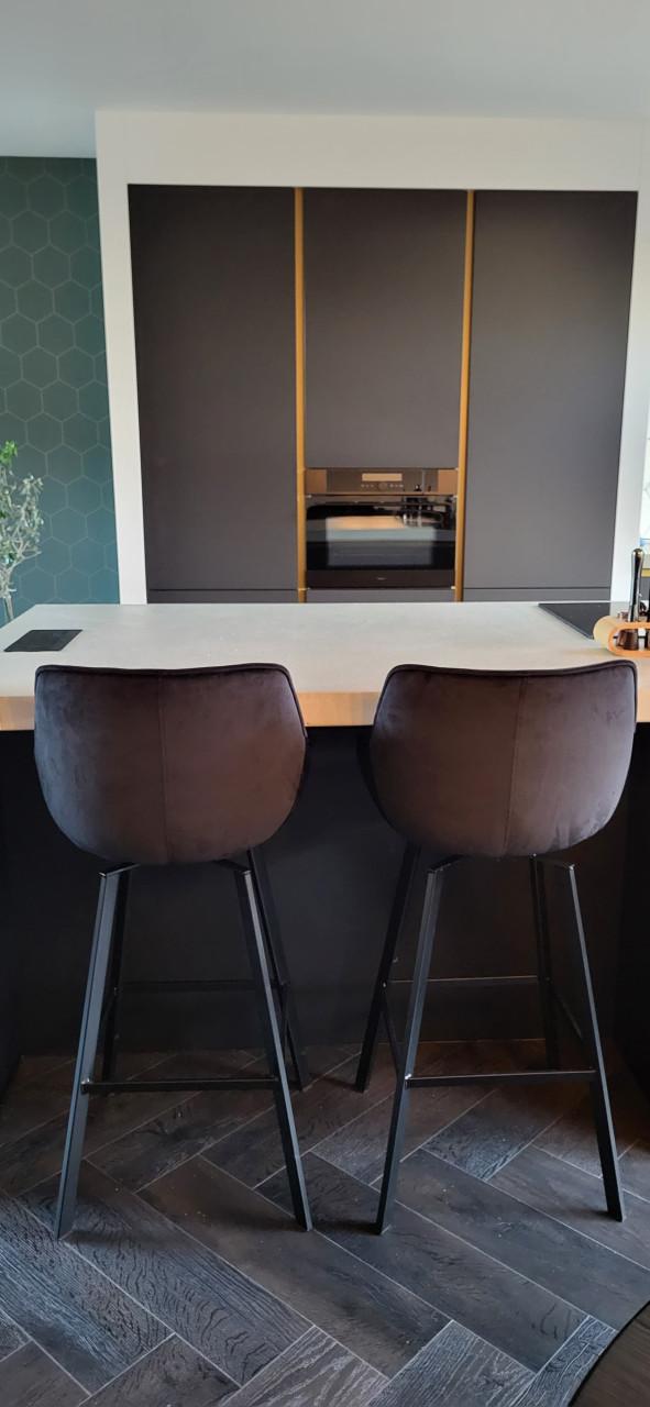 Barkrukken (draaibaar; 2 stuks)