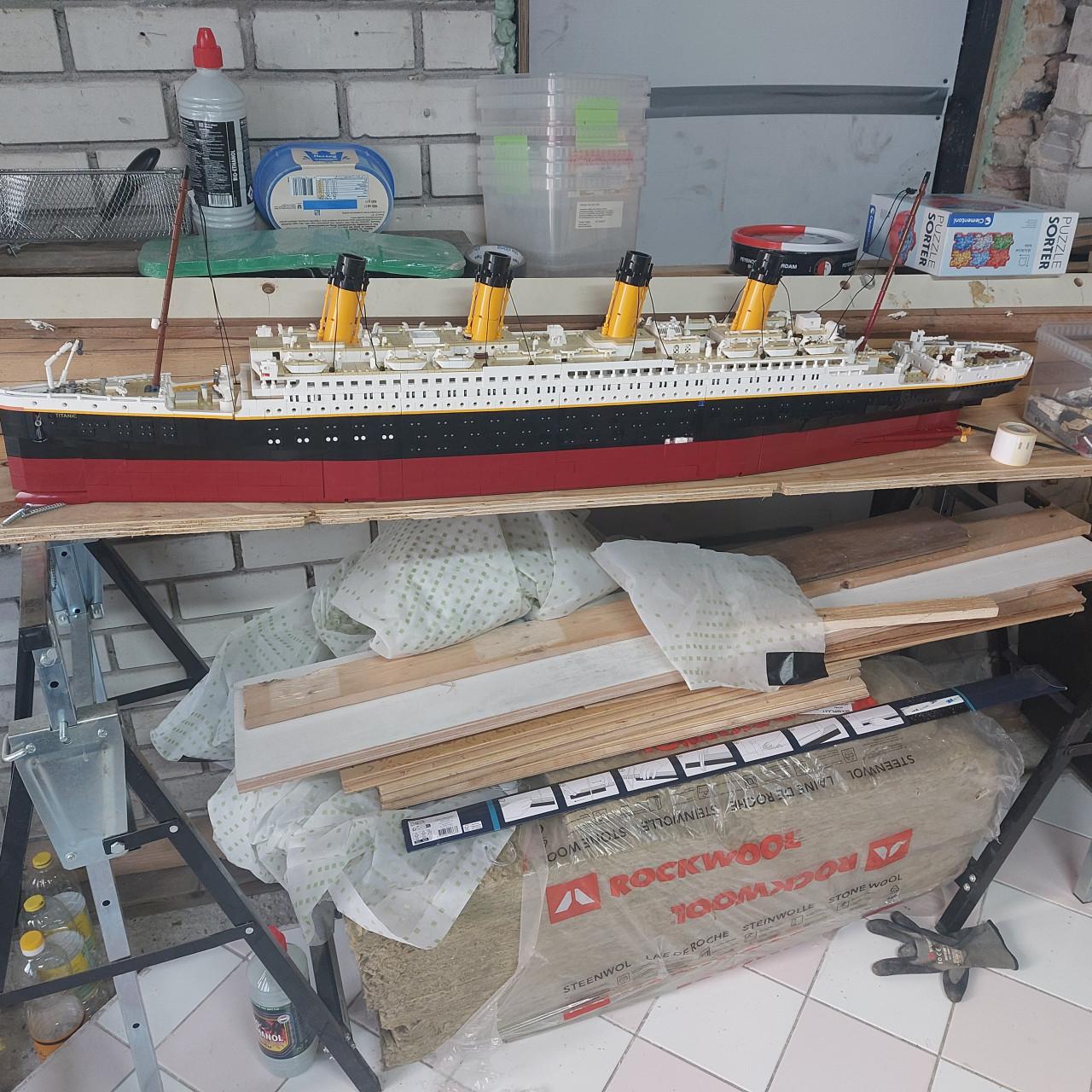 Titanic  9000 bouwstenen