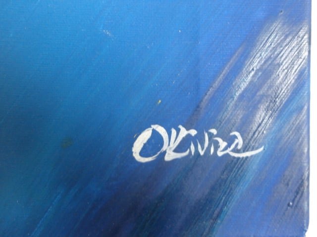 ...Free Abstract ...Acrylschilderij van Olivier
