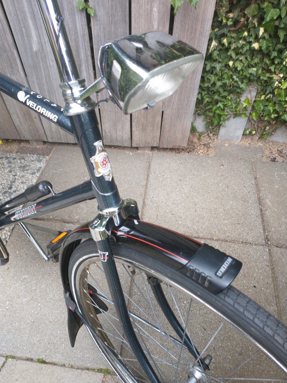 Herenfiets Union Palowa , terugtraprem.