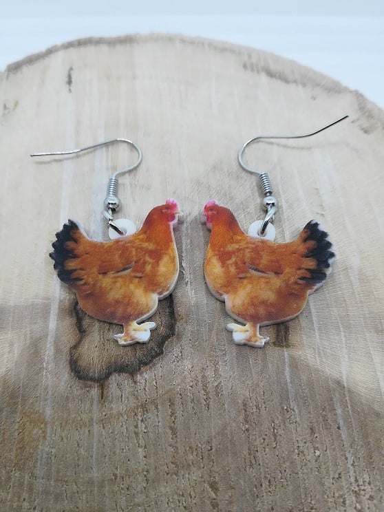 Acryl Oorhangers  NIEUW