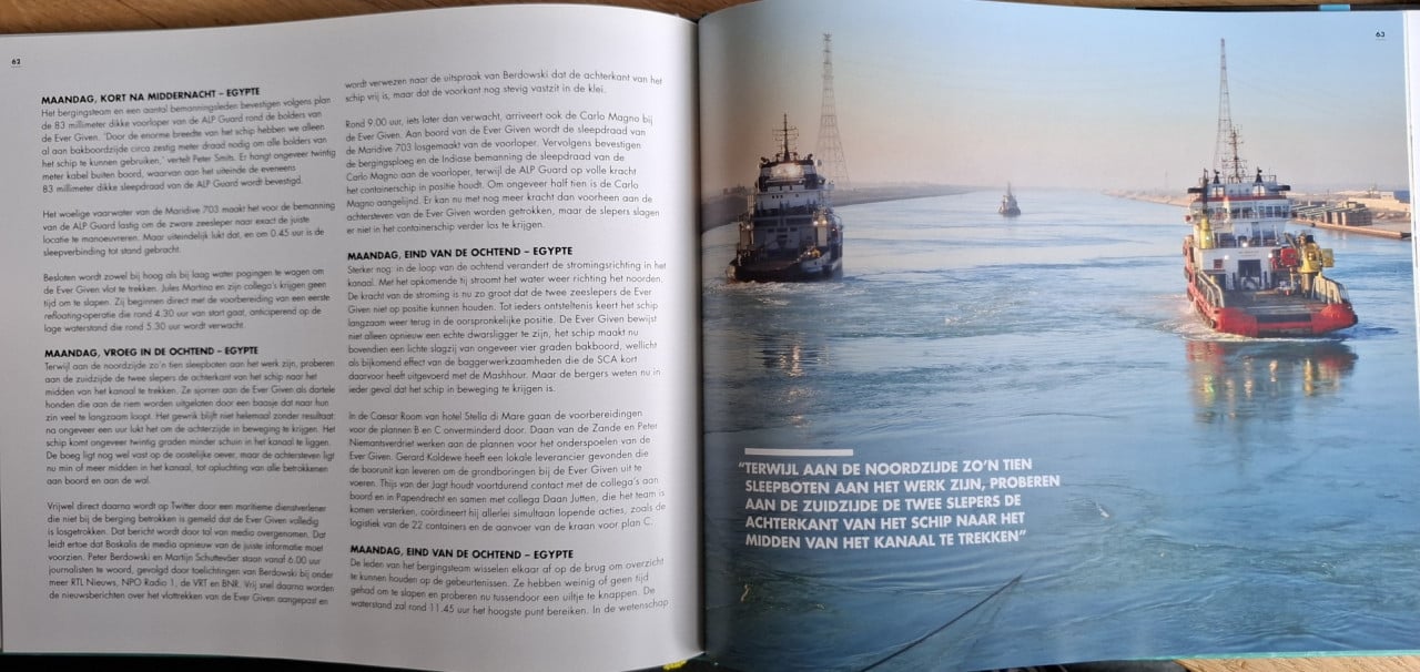De berging van de Ever Given, door Rob Vissers