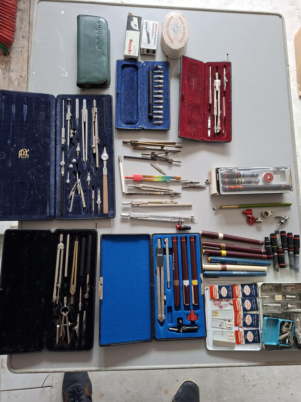 Passerdozen met accessoires